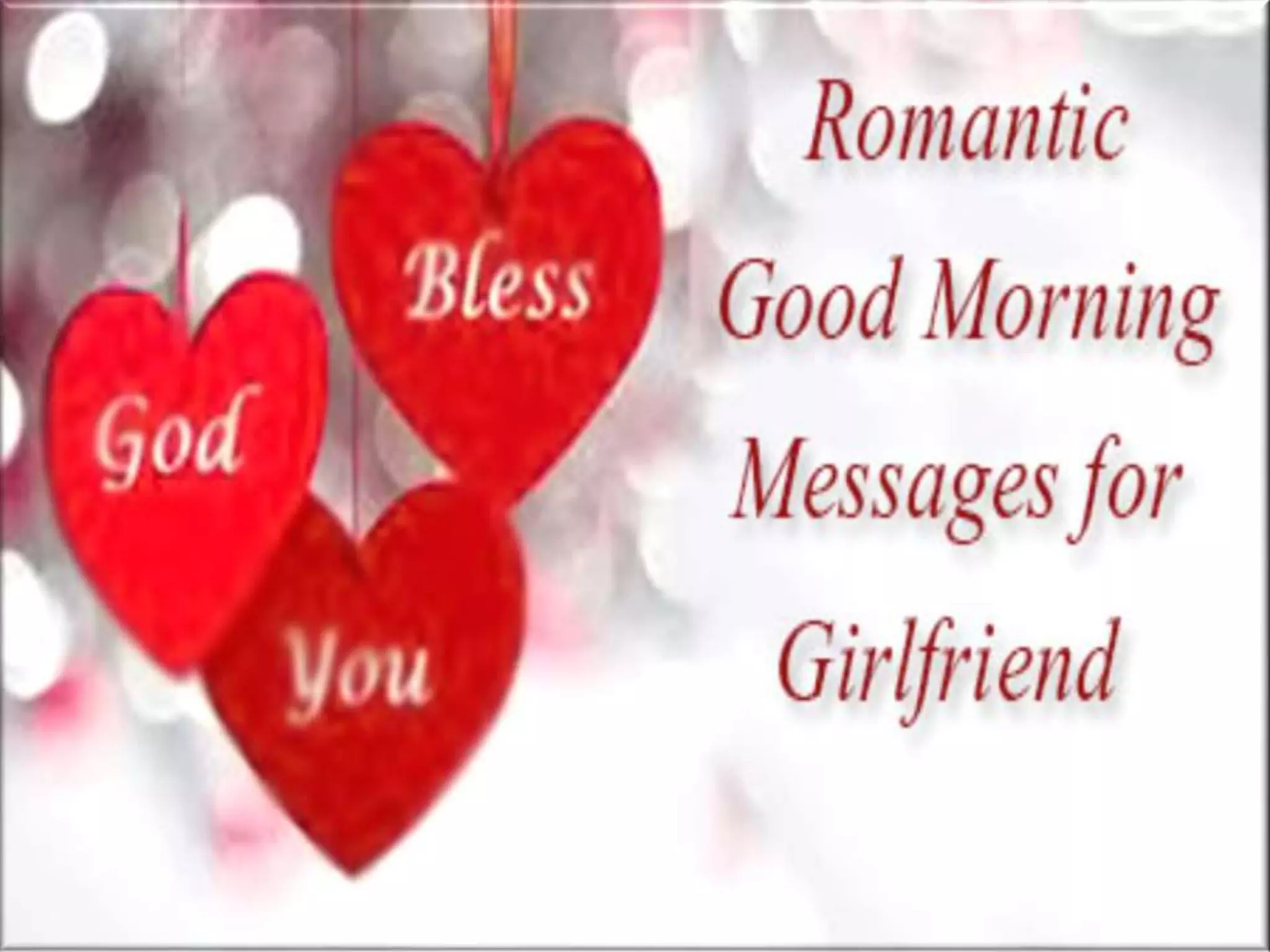 Sweet and Romantic Good Morning Messages PPT