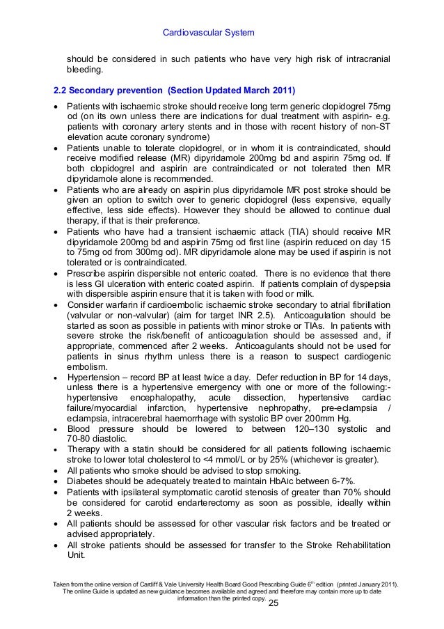 Is Aggrenox Considered An Anticoagulant