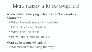 How do we know Agile when we see it?
?
 