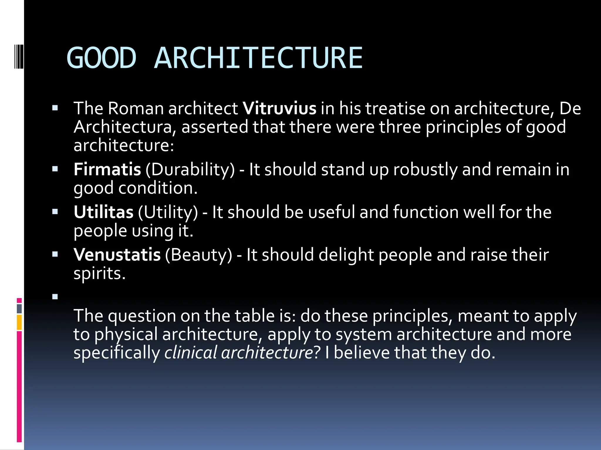 what makes GOOD or BAD ARCHITECTURE (1).pptx