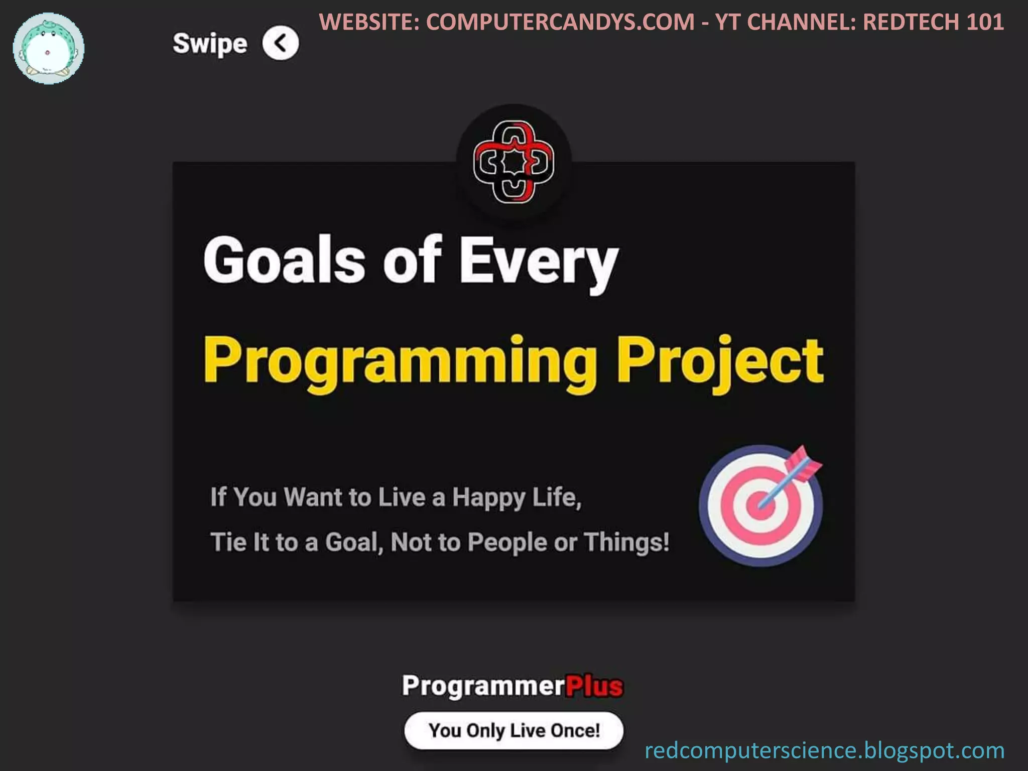 WEBSITE: COMPUTERCANDYS.COM - YT CHANNEL: REDTECH 101
redcomputerscience.blogspot.com
 