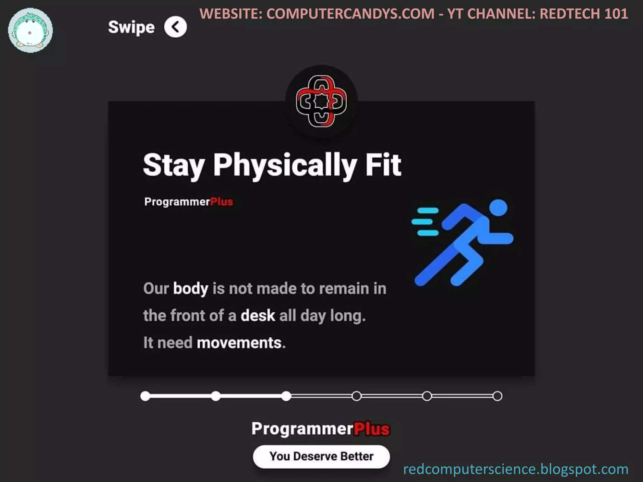 WEBSITE: COMPUTERCANDYS.COM - YT CHANNEL: REDTECH 101
redcomputerscience.blogspot.com
 
