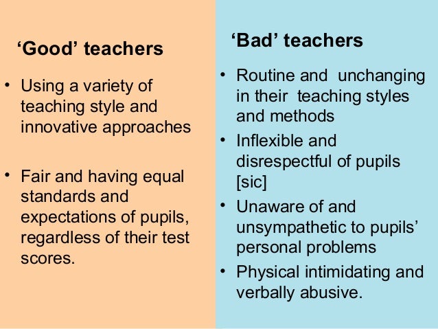 bad teachers essays bad teachers essays