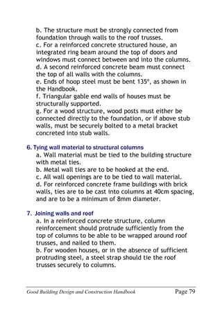 Good Building Handbook in the Philippines