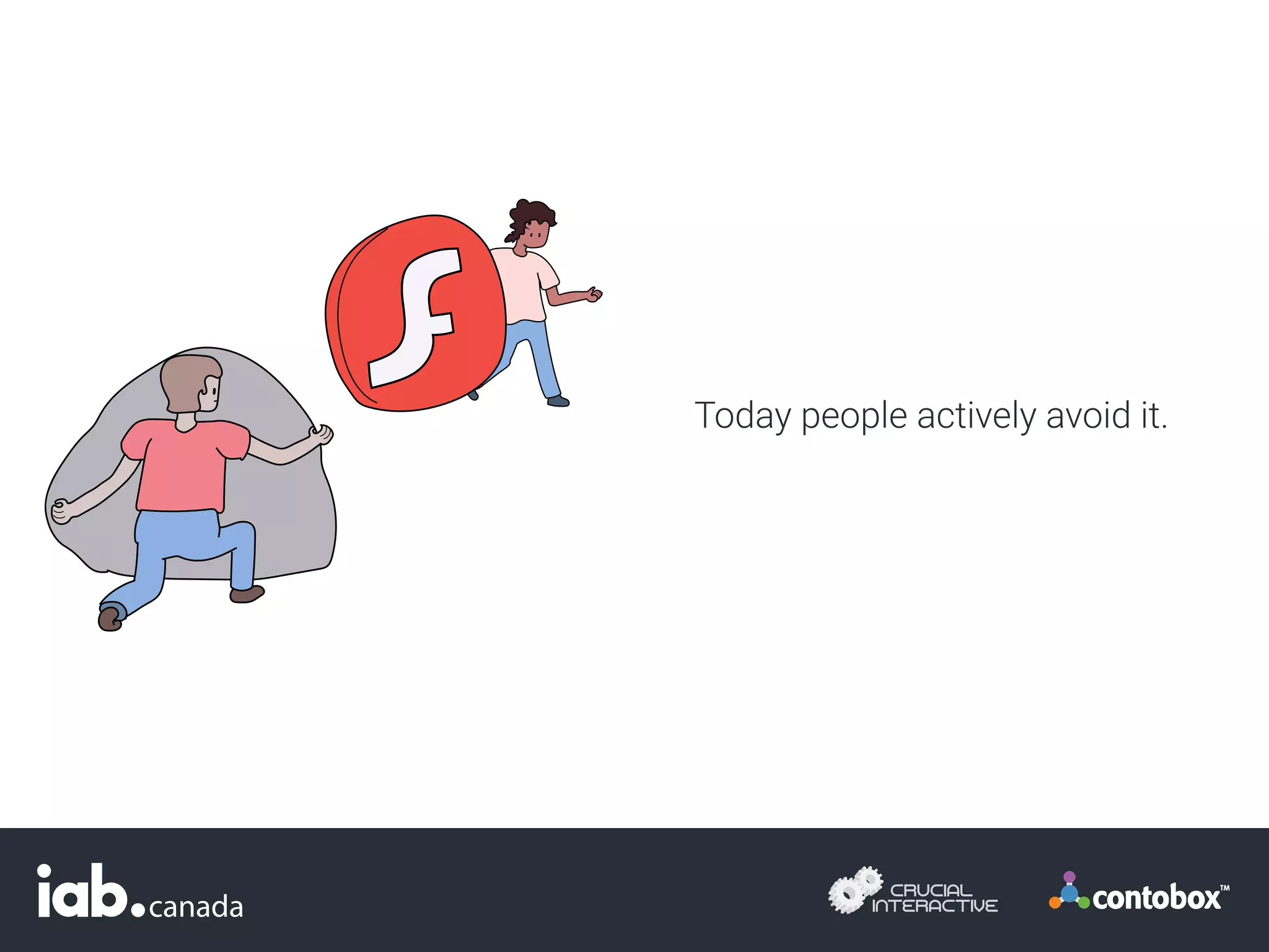 Today people actively avoid it.
 