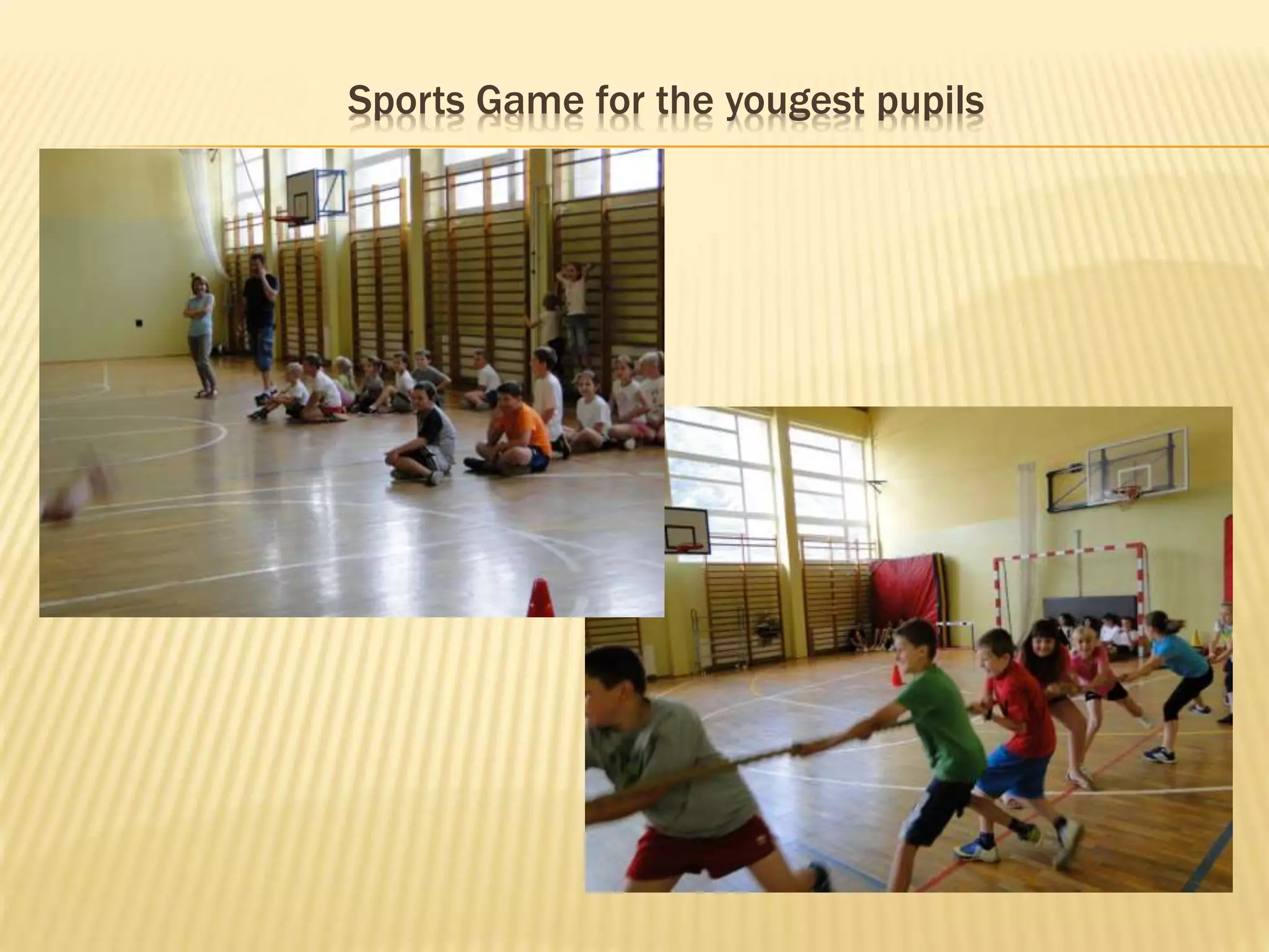 Sports Game for the yougest pupils