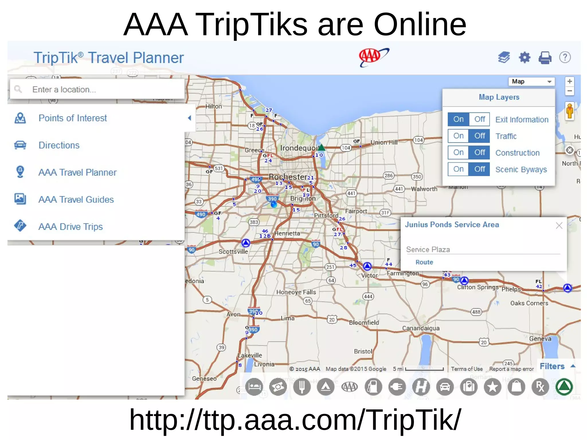 AAA TripTiks are Online
http://ttp.aaa.com/TripTik/
 