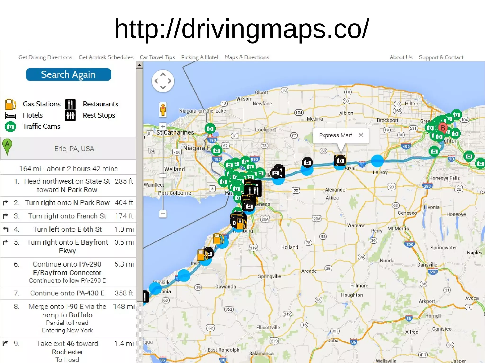 http://drivingmaps.co/
 