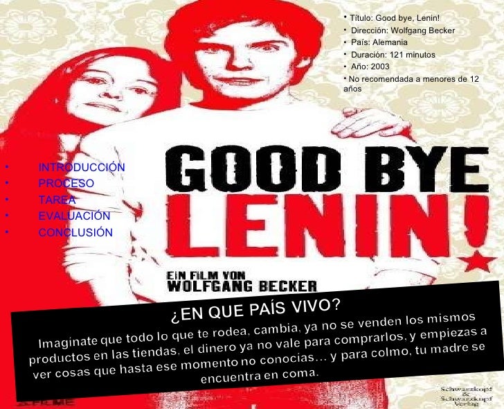 Good Bye Lenin Porque Se Llama Así