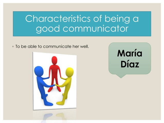 Good communicator | PPTX