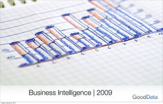 Business Intelligence | 2009
Tuesday, February 23, 2010
 