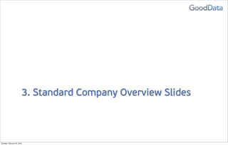 3. Standard Company Overview Slides



Tuesday, February 23, 2010
 