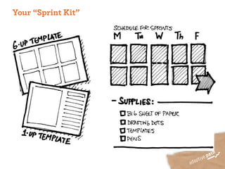 Your “Sprint Kit”
 