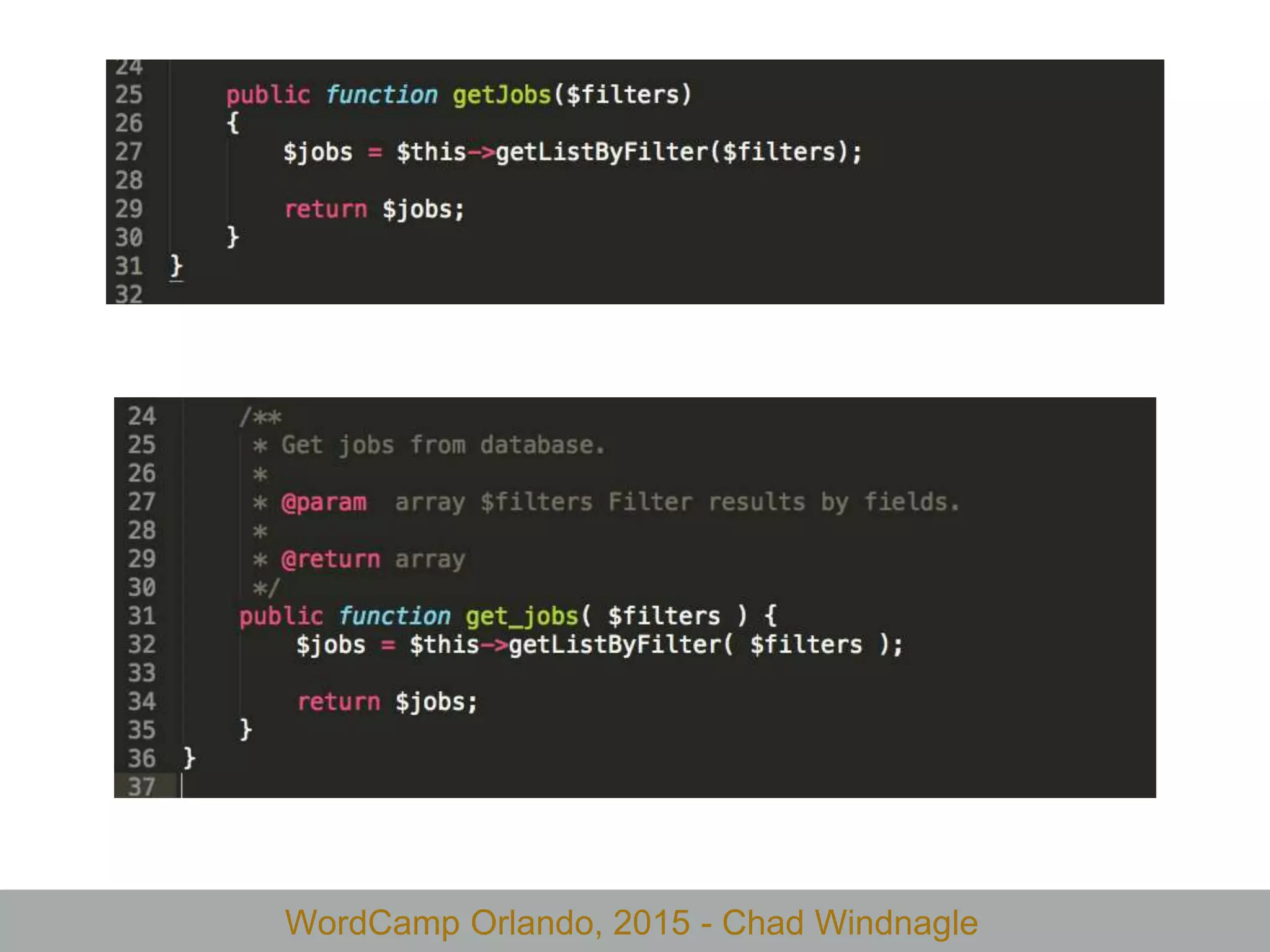 WordCamp Orlando, 2015 - Chad Windnagle
 