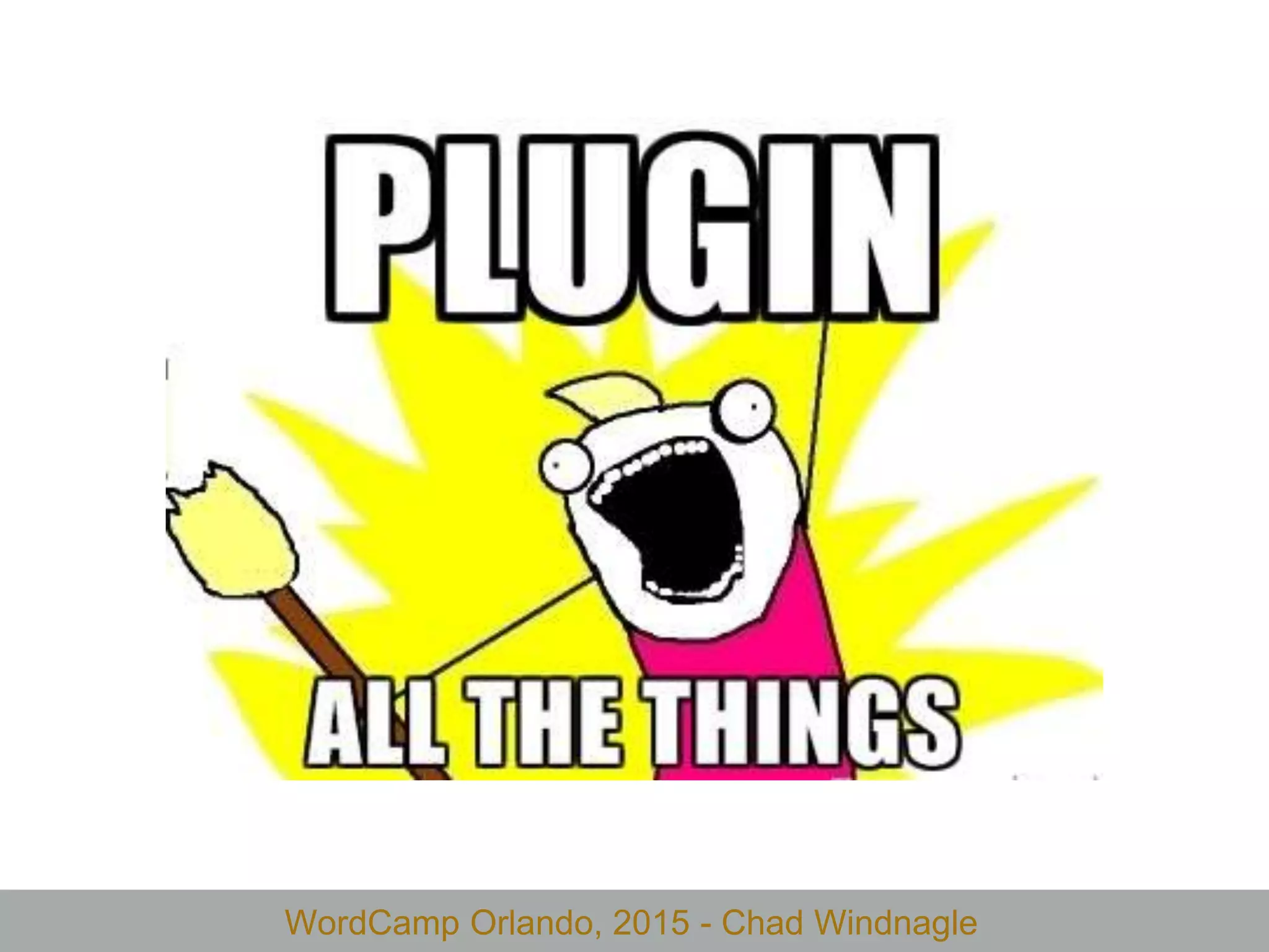 WordCamp Orlando, 2015 - Chad Windnagle
 