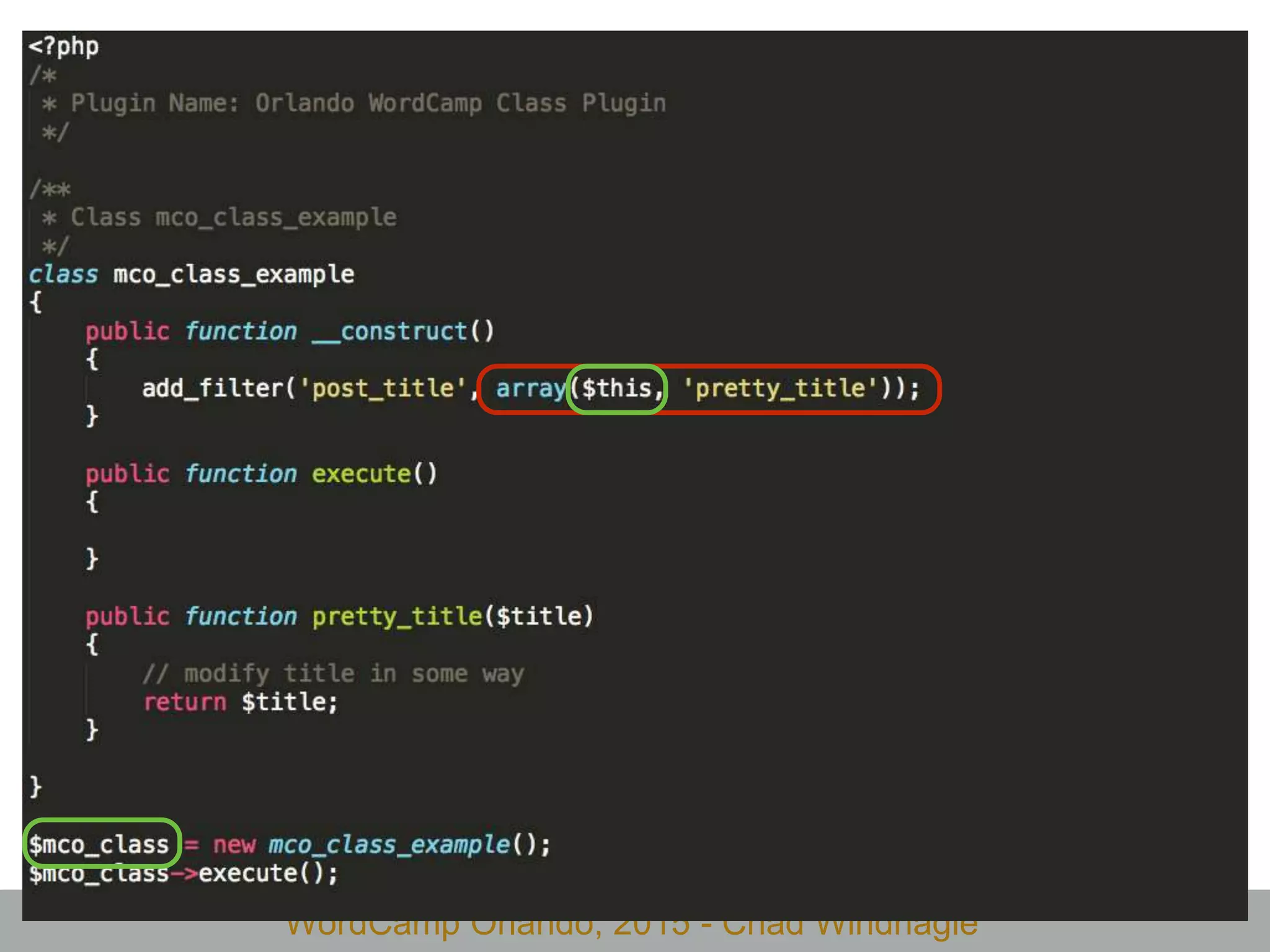 WordCamp Orlando, 2015 - Chad Windnagle
 