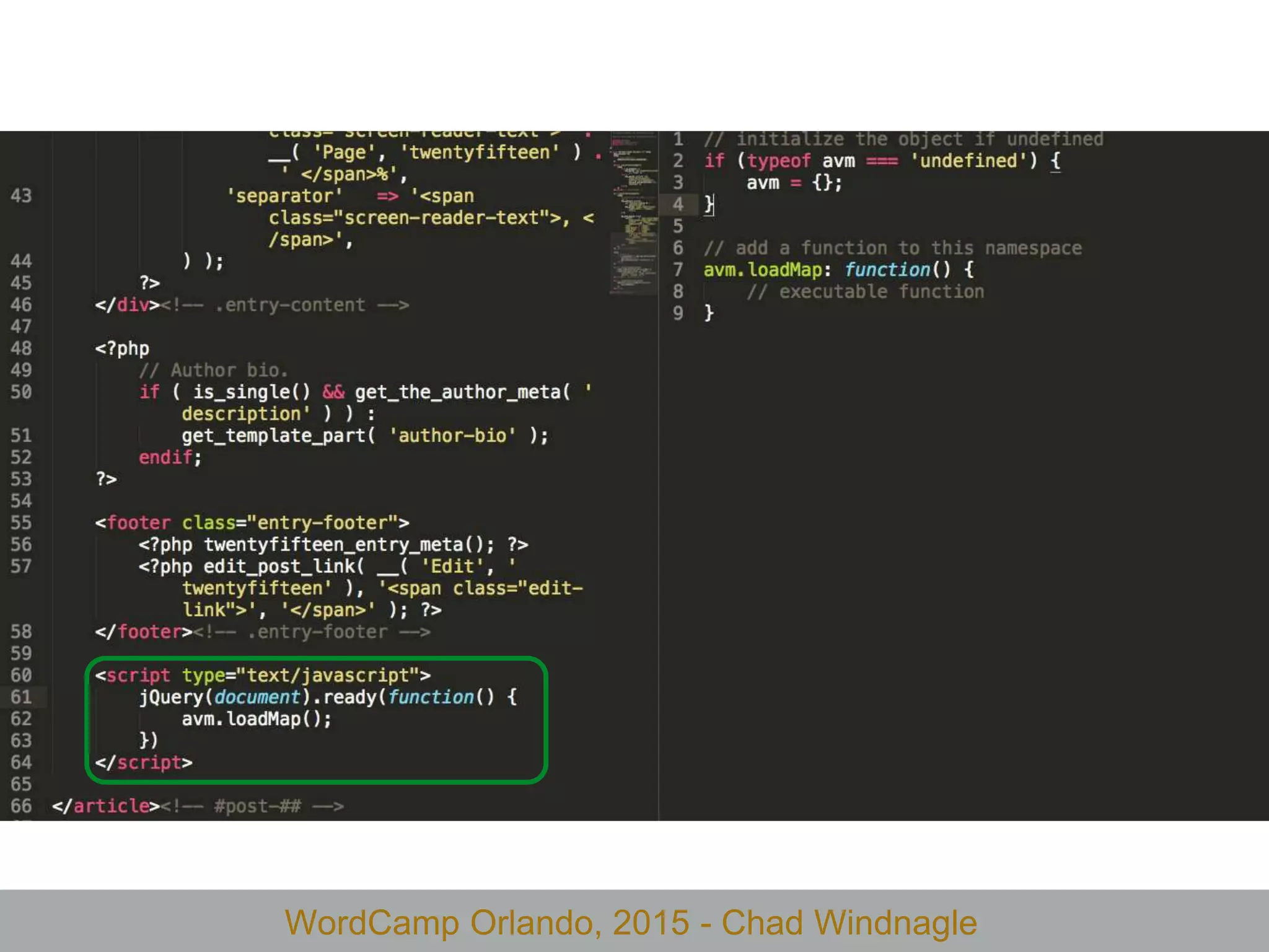 WordCamp Orlando, 2015 - Chad Windnagle
 