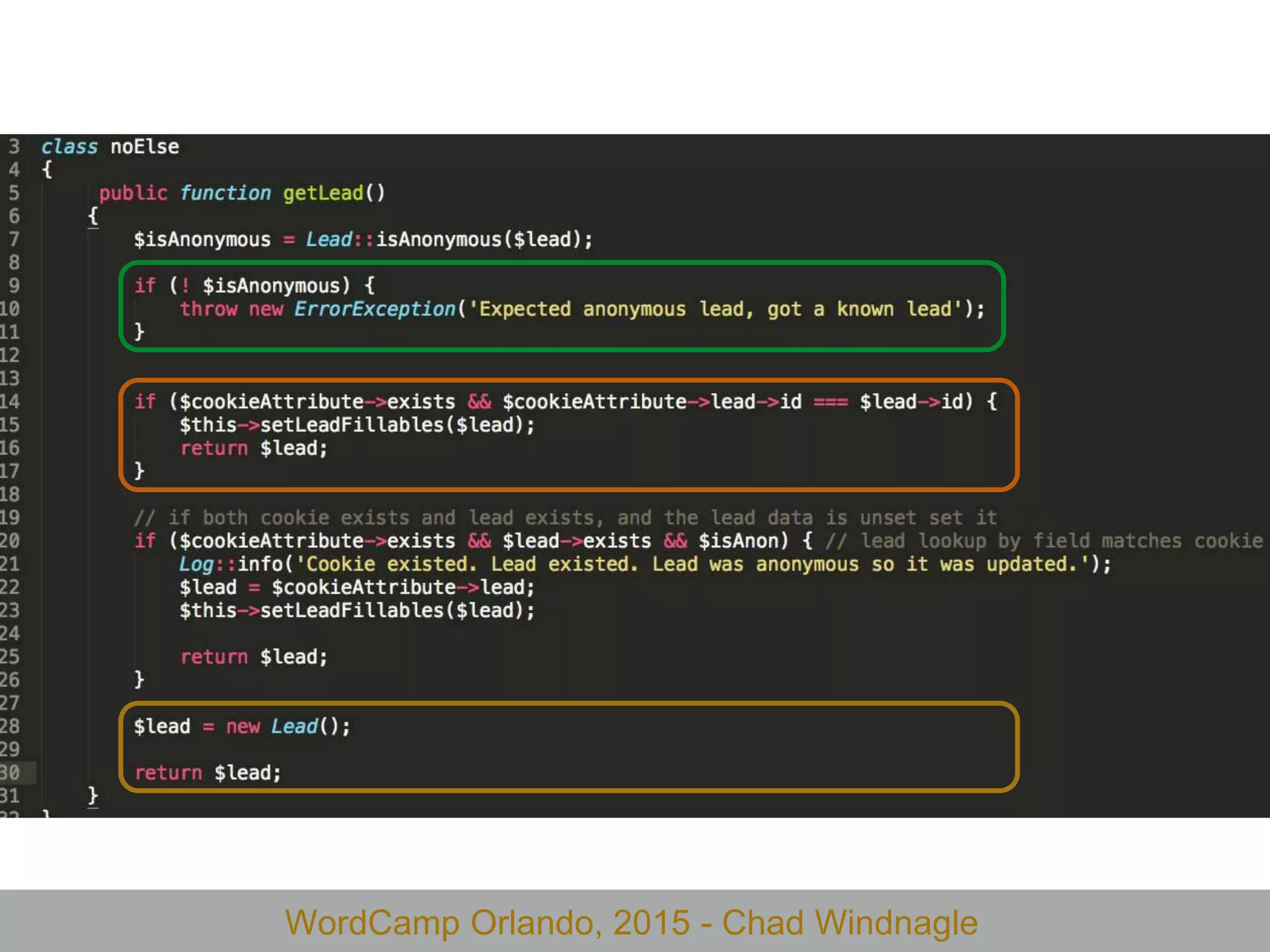 WordCamp Orlando, 2015 - Chad Windnagle
 