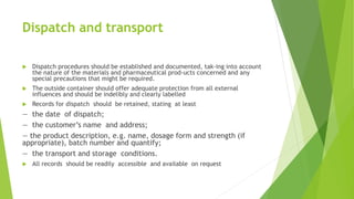 Dispatch Procedure Good Distribution Practices (1).pptx