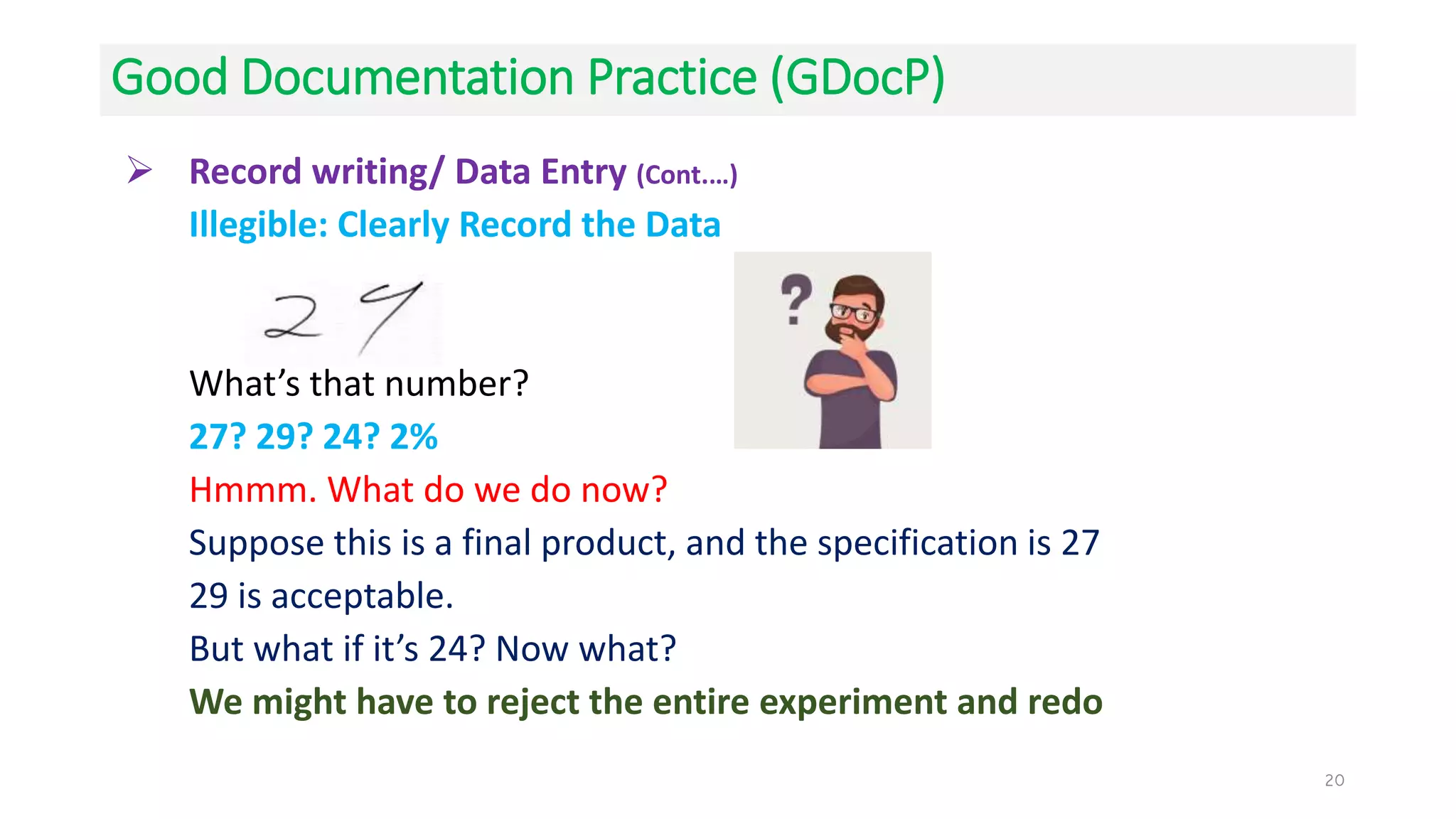 Good documentation practice | PPTX