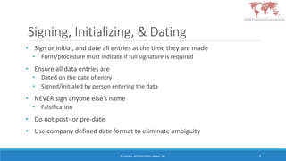Are You Practicing GDPs? | PPTX