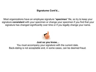 Gmp Signatures Good Documentation practices in GMP rules | PPSX