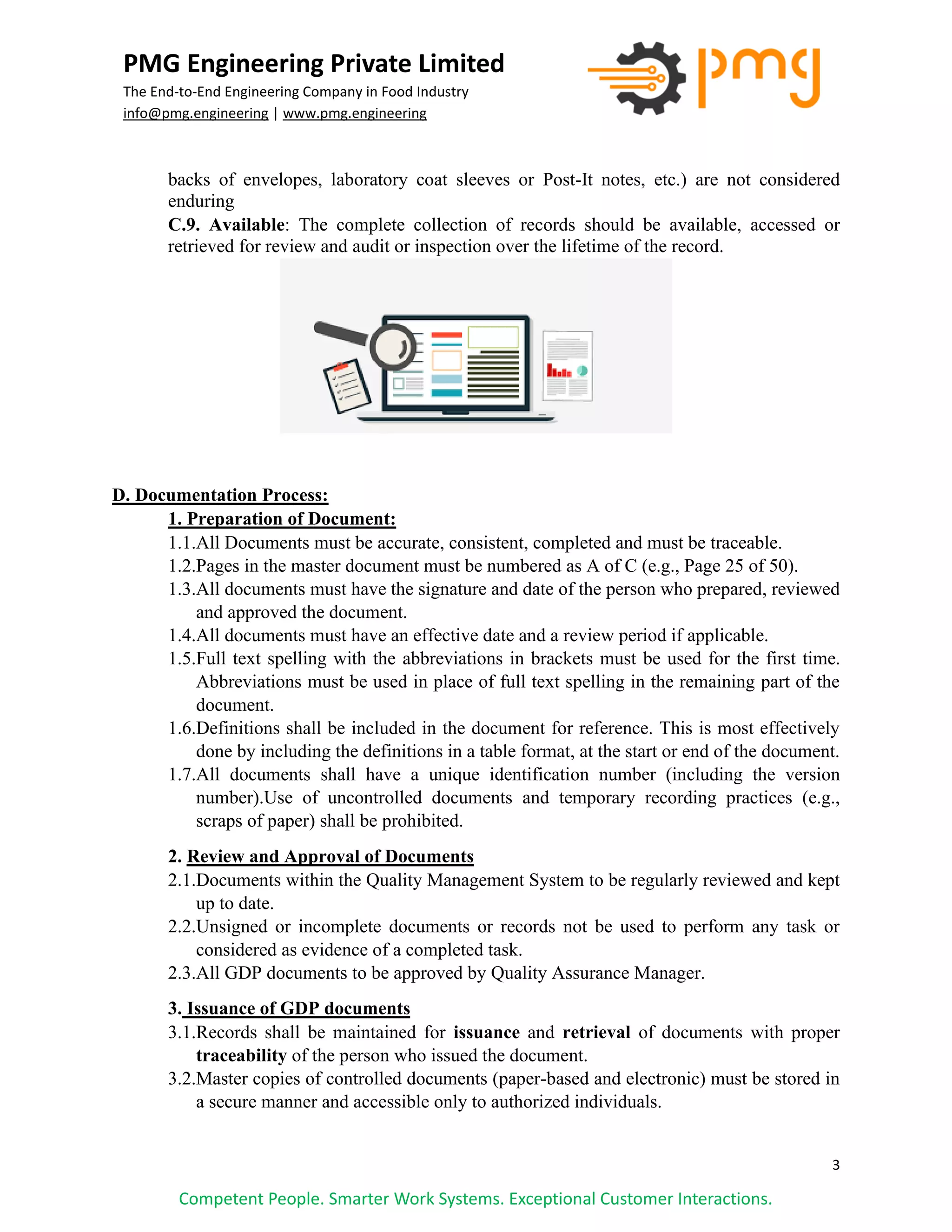 Good Document Practice- Introduction, Need, Features of Documentation ...