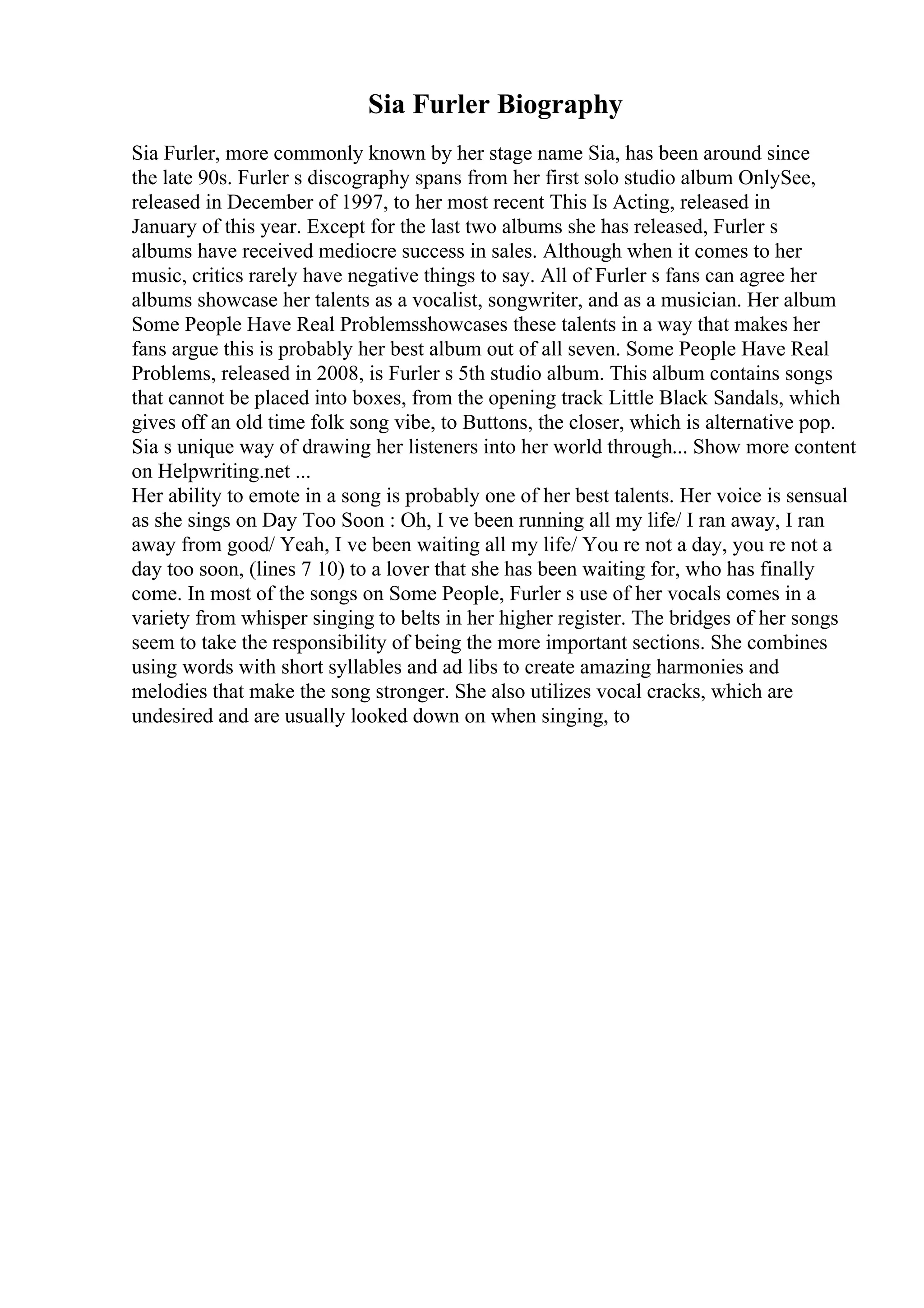 Good Essay Structure Example Pdf