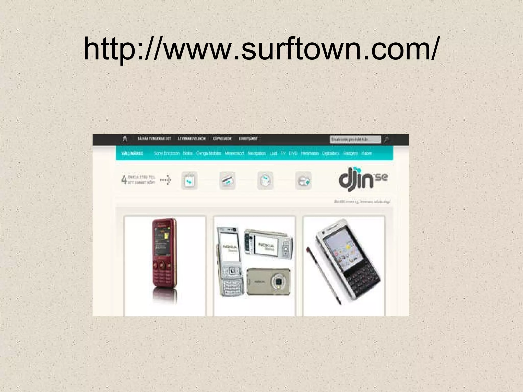 http :// www . surftown . com /