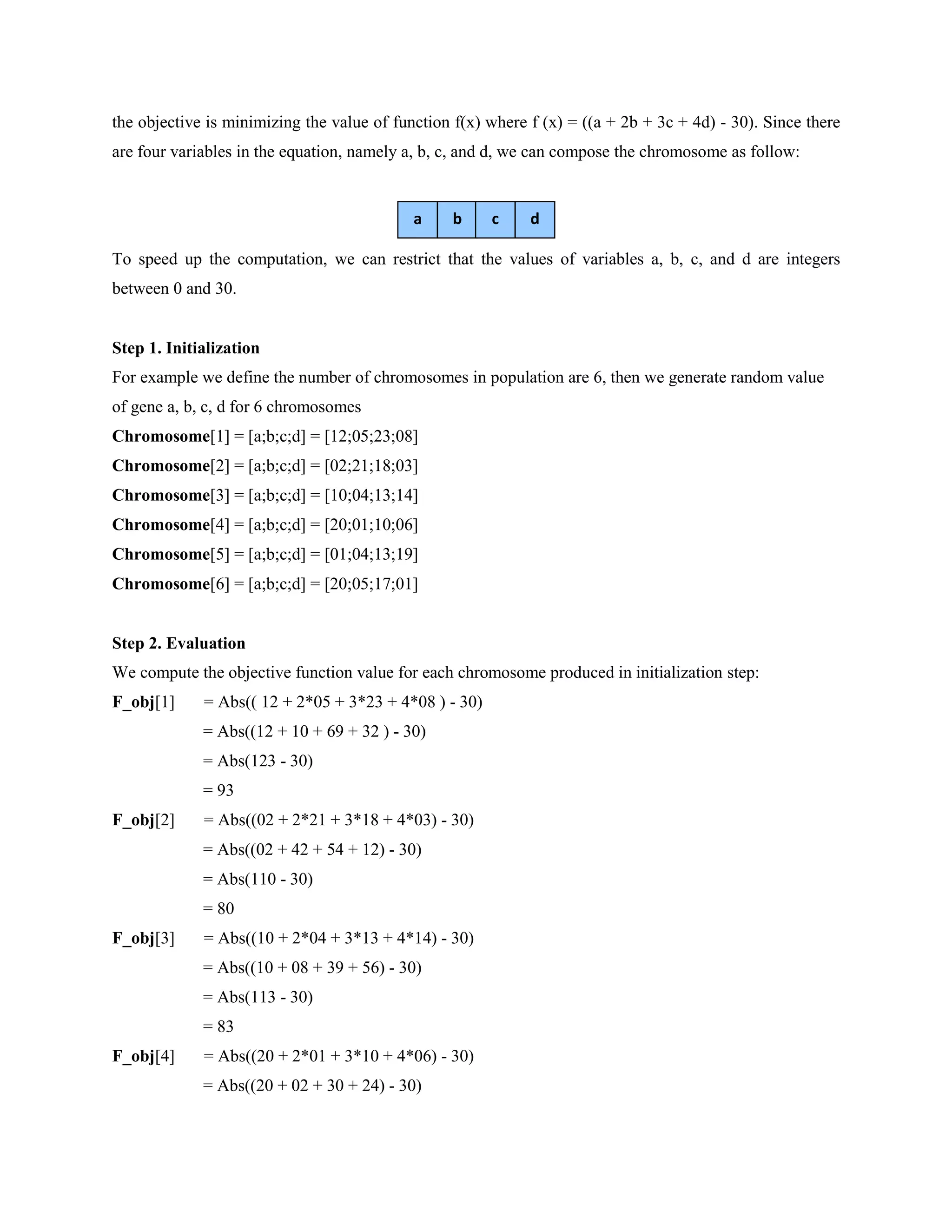 Good example on ga | PDF