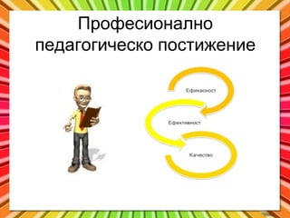 Професионално
педагогическо постижение
 