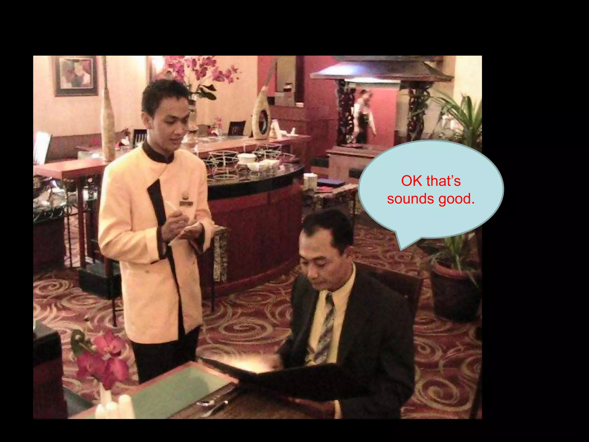 OK that’s sounds good.