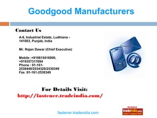 Goodgood Manufacturers | PPT