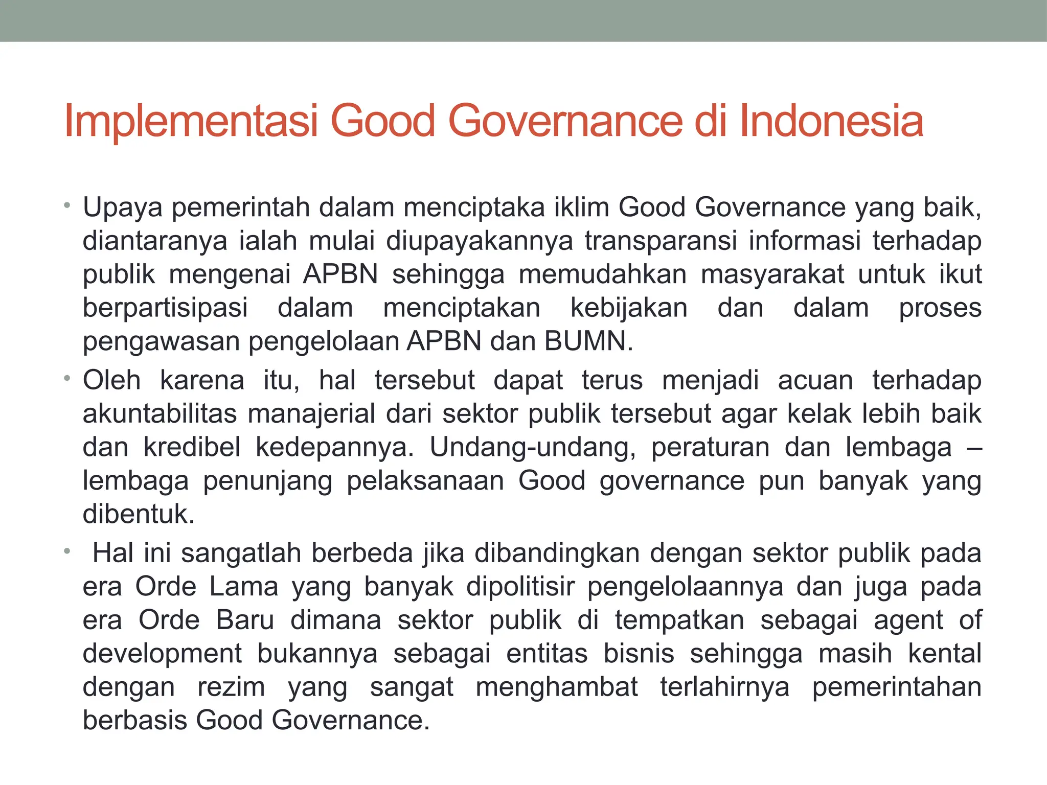 Good Governance Tata Kelola Pemerintahan Yang Baik.pptx
