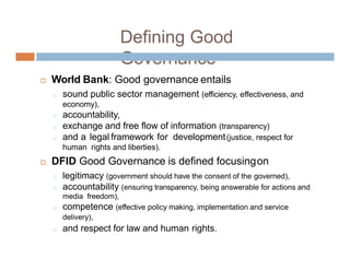 Good governance and social responsibility | PPTX
