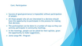 Good Governance and Youth | PPTX