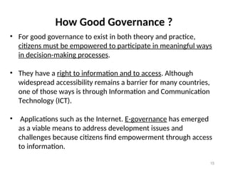Good Governance in public sector and in state.ppt