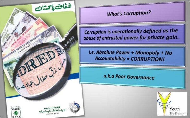 Good governance curbs corruption Slide 3