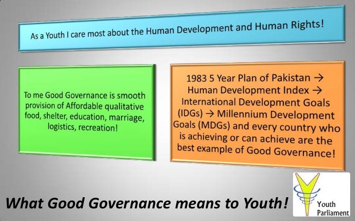 Good governance curbs corruption Slide 6