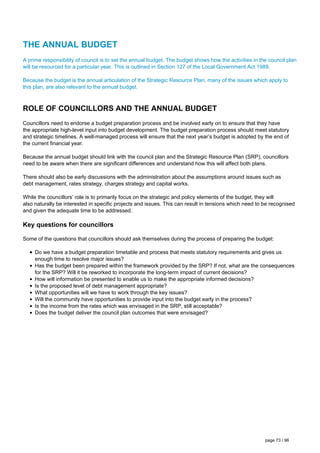 Good Governance Guide for Local Government | PDF