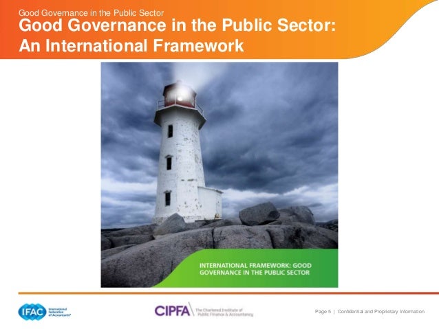 Good Governance in the Public Sector