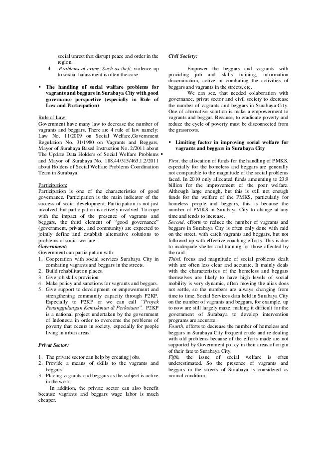 Causes of street begging image