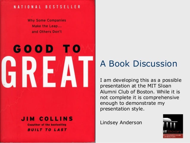 good to great