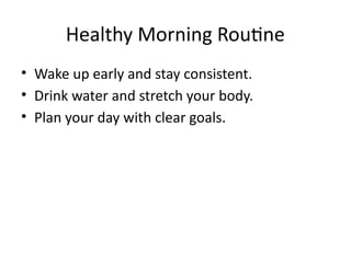 Positive Rouintes Building Positive Daily Routines: Good Habits for a Better Life and ...