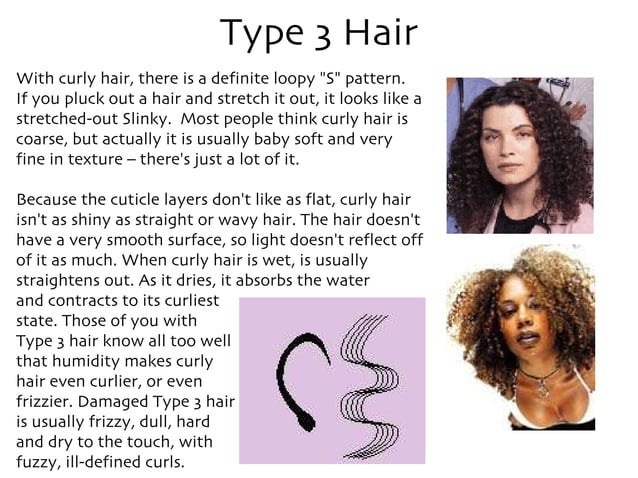 Type 3 Hair With curly