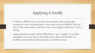 Good health and well being | PPTX
