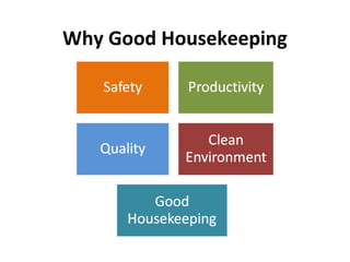 Why Good Housekeeping
 