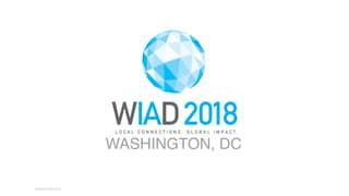 WORLD IA DAY 2018
WASHINGTON, DC
 