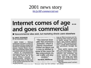 2001 news story bit.ly/AP-commercial-net 