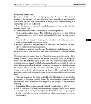 Formulation Standard Testing GOOD LABORATORY PRACTICE guidelines .pdf